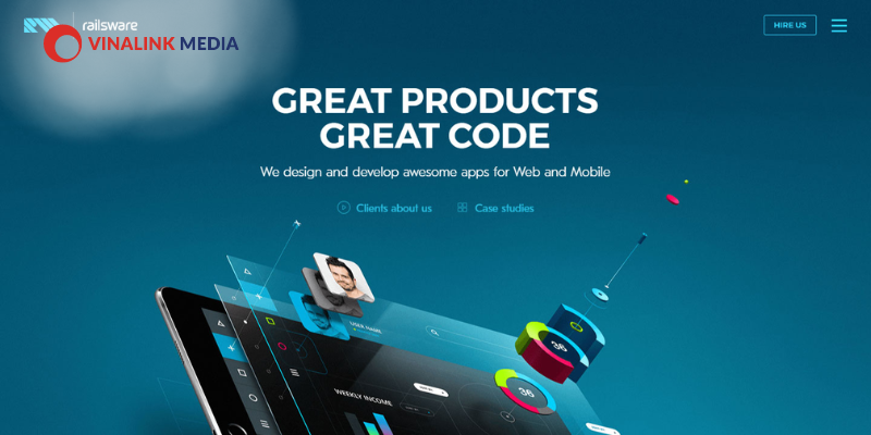 Mẫu Website Công nghệ